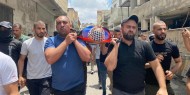 تشييع جثمان الشهيد أمجد الجعص في مخيم جنين