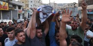 جماهير شعبنا تشيّع جثمان الشهيد صبّاح في قرية عوريف جنوب نابلس