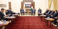 الرئيس لدى استقباله رئيس قبرص: على المجتمع الدولي وقف تصرف إسرائيل كدولة فوق القانون