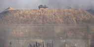 إصابة مواطن في غارة لطائرات الاحتلال على موقع شرق غزة