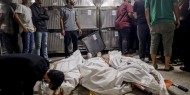 زحام الشهداء في ثلاجات الموتى بغزة