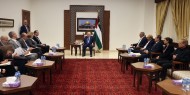 الرئيس يستقبل وفدا أميركيا برئاسة منسق شؤون الشرق الأوسط في مجلس الأمن القومي الأميركي