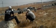 نابلس: مستوطنون يهاجمون المزارعين شرق عوريف ويصيبون مزارعا وزوجته بجروح