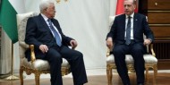 الرئيس يطلع نظيره التركي على الأوضاع في فلسطين