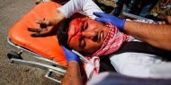 إصابة عدة شبان في مواجهات مع قوات الاحتلال بالقطاع