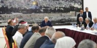 الرئيس باجتماع القيادة: ما لم تعد الامور بالقدس إلى ما كانت عليه قبل 14 تموز لن تكون هناك أية تغييرات
