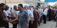 حركة فتح ممثلة بعضو اللجنة المركزية أبو ماهر حلس والهيئة القيادية والمجلس الثوري والاقاليم في تقديم واجب العزاء في المحافظة الوسطى