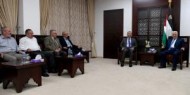 الرئيس يستقبل وفداً من حركة "حماس"