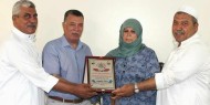 حركة فتح تكرم خنساء فلسطين ام ابراهيم الدحدوح