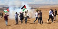 إصابة شاب بالرصاص وآخرين بالغاز في مواجهات مع الاحتلال شرق قطاع غزة