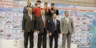 ذهبيتان وفضية للأردن ببطولة فلسطين للتايكوندو