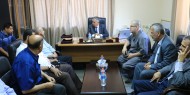 وزير الحكم المحلي حسين الأعرج يتسلّم الوزارة في غزة