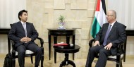 د. الحمد الله يبحث مع مسؤول ياباني آخر المستجدات السياسية والاقتصادية