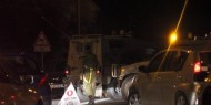 الاحتلال يغلق حاجز بيت اكسا وينكل بالمواطنين