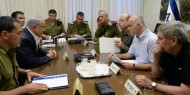 الكابنيت يجتمع غدا لبحث المصالحة الفلسطينية