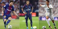 البرتغالي الأقرب للتتويج.. رونالدو وميسي ونيمار يتنافسون على "الأفضل في العالم"