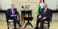 الحمد الله يطلع رئيس حكومة الظل الأسترالية على آخر التطورات السياسية