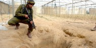 ضباط إسرائيليون كبار يتفقدون "نفق المقاومة" على حدود غزة