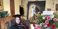 الرئيس يهنئ زهوة عرفات بتخرجها وحصولها على شهادة البكالوريوس