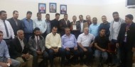 "فتح" اقليم رفح تكرم الإدارة الجديدة لجامعة القدس المفتوحة فرع رفح