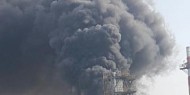 حريق ضخم بمصفاة وقود في "أشدود"