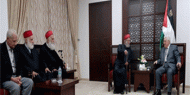 الرئيس يستقبل وفداً من الطائفة السامرية