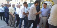 "صور" حركة فتح في قطاع غزة تقيم بيت عزاء للراحل اللواء محمد سعد الرازم "فتحي البحرية"